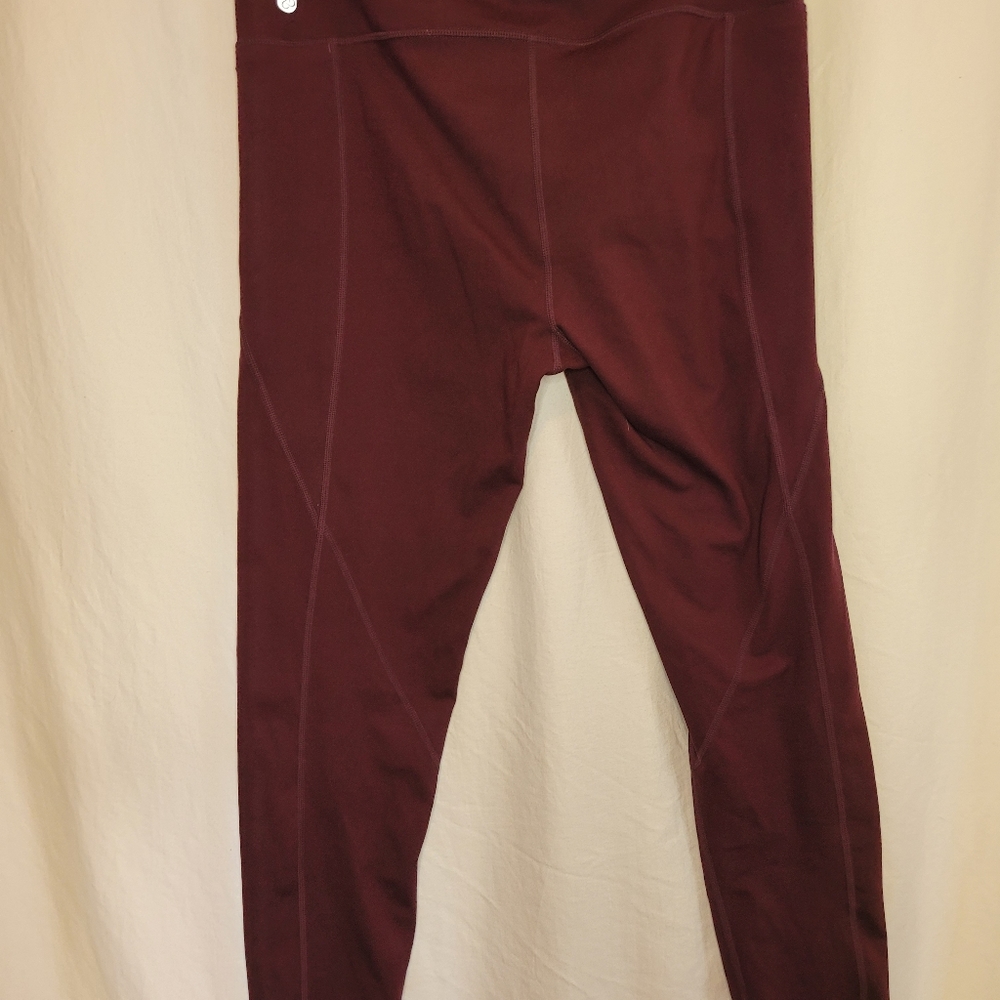 Zella maroon legging - Picture 2 of 4